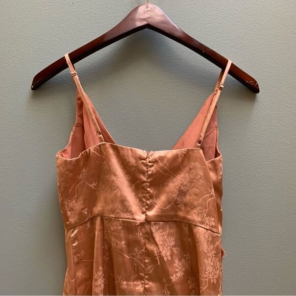 Altar’d State Gold Mini Dress Small - Picture 6 of 8